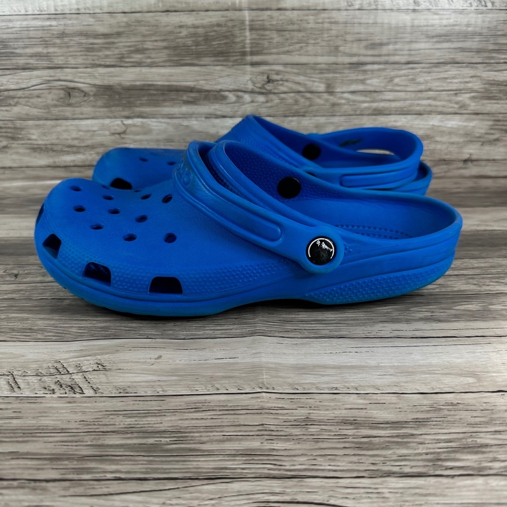 Croc Classic Baya ClogsBlue Light Water Sandals Unisex Mens 8 Womens 10 - Picture 2 of 13